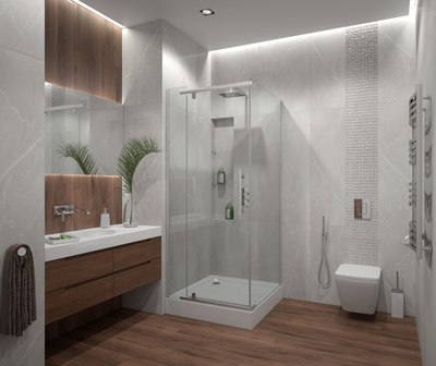 Душевой уголок Erlit ER10110H-C1 + поддон AB9017H-2