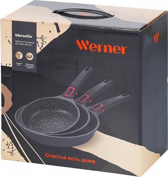 Набор сковородок Werner Marseille 50139