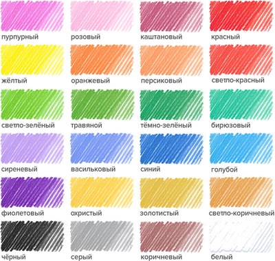 Набор цветных карандашей Brauberg Kids New / 182002