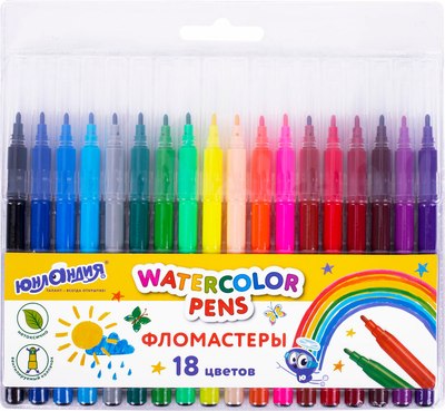 Фломастеры Юнландия Классные! / 152479 - фото