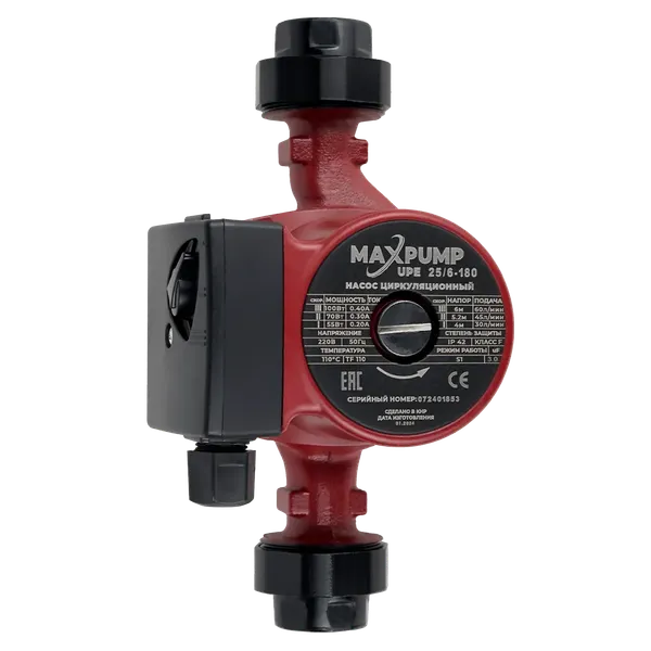 Циркуляционный насос Maxpump UPE 25/6-180