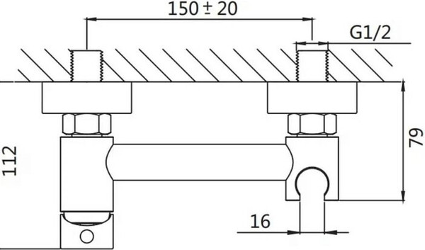 Гигиенический душ со смесителем Shevanik S107