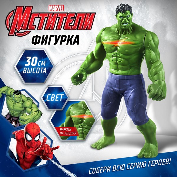 Фигурка коллекционная Marvel Мстители. Халк 99106 / 10417495
