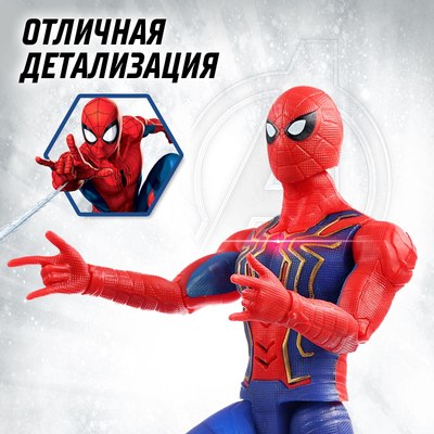 Фигурка коллекционная Marvel Мстители. Человек Паук 99106 / 10417497
