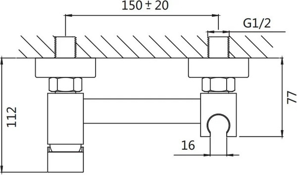Гигиенический душ со смесителем Shevanik S137H