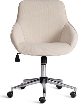 Кресло офисное Tetchair Dublin хром/вельвет