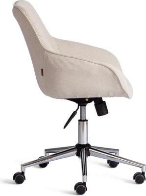 Кресло офисное Tetchair Dublin хром/вельвет