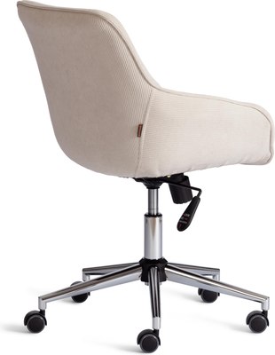 Кресло офисное Tetchair Dublin хром/вельвет