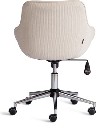 Кресло офисное Tetchair Dublin хром/вельвет