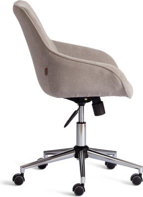 Кресло офисное Tetchair Dublin хром/вельвет