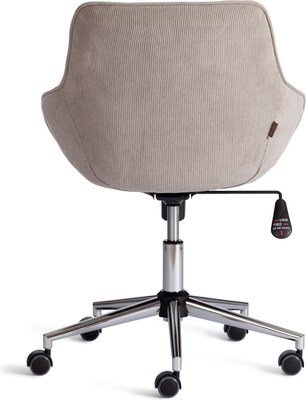 Кресло офисное Tetchair Dublin хром/вельвет