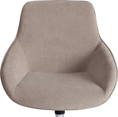 Кресло офисное Tetchair Dublin хром/вельвет