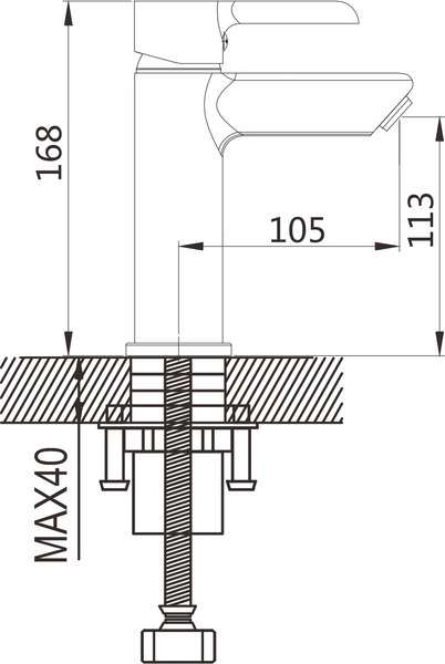 Смеситель Shevanik S6071F