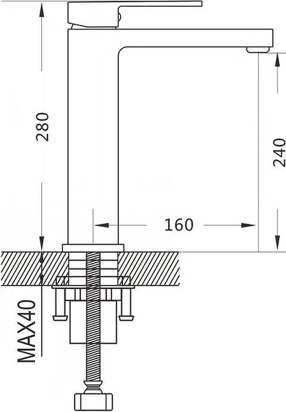 Смеситель Shevanik S9611