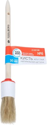 Кисть малярная Toolberg №6 - фото