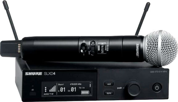 Радиосистема микрофонная Shure SLXD24E/SM58 H56 - фото