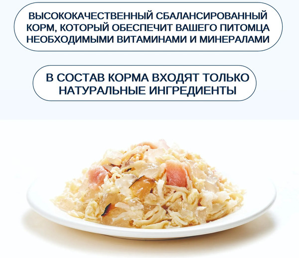 Влажный корм для кошек Wanpy Cat Курица с лососем