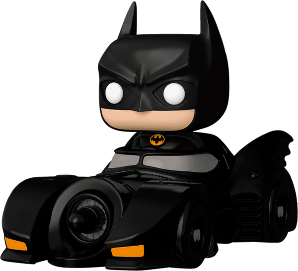 Фигурка коллекционная Funko POP! Rides Dlx. Movies. Batman with Batmobile / FU80689 - фото