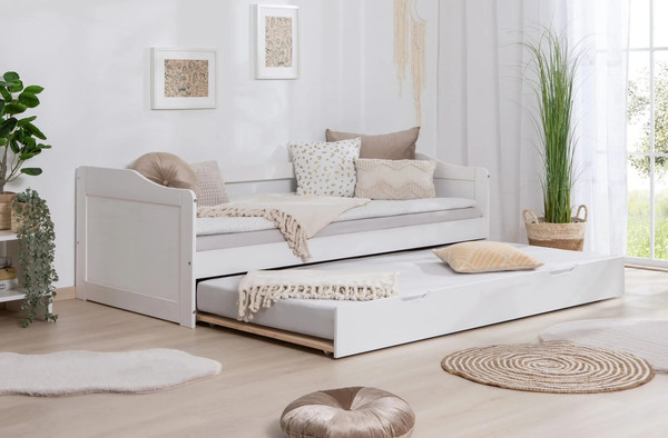 Двухъярусная выдвижная кровать Dipriz Бонни 90x200 / Д.80040.1