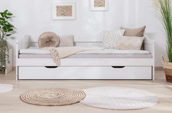 Двухъярусная выдвижная кровать Dipriz Бонни 90x200 / Д.80040.1