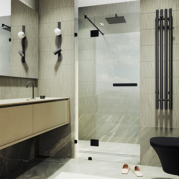 Душевая дверь MaybahGlass 195x90 / MGD-488-6