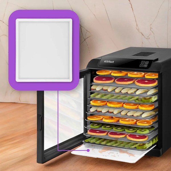 Сушильный шкаф для овощей и фруктов Kitfort КТ-4949