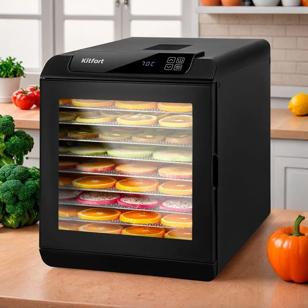 Сушильный шкаф для овощей и фруктов Kitfort КТ-4949
