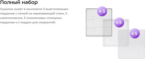 Сушилка для овощей и фруктов Kitfort КТ-4943