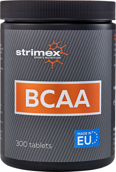 Аминокислоты BCAA Strimex 300 таблеток - фото