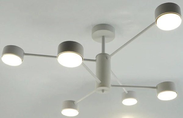 Люстра Estares Gusta 6xGX53 R-780x300-WHITE-IP20 - фото