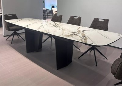 Обеденный стол M-City Mikkel 200 TL-188 / 626М05809 (черный)