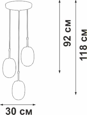 Люстра Vitaluce V28210-1/3S