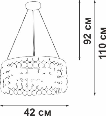 Люстра Vitaluce V5329-8/3S