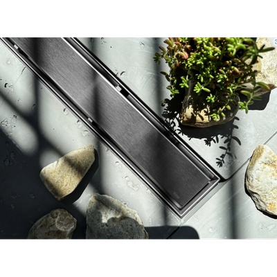 Трап для душа REA Neox Pro Black / REA-G7801