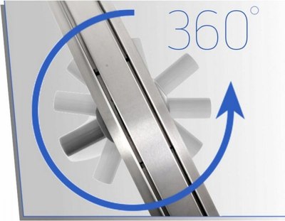 Трап для душа REA Neox Pro Black / REA-G7803