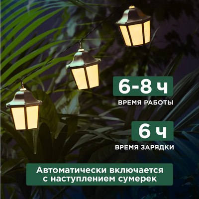 Садовая гирлянда Rexant 602-2430