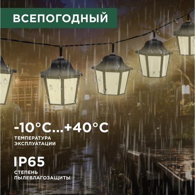 Садовая гирлянда Rexant 602-2430