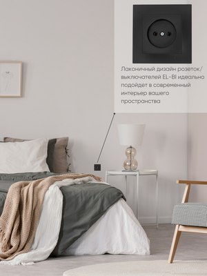 Розетка El-Bi Zena-Vega / 609-014800-215