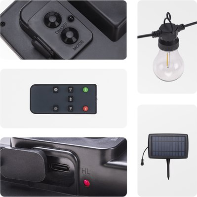 Садовая гирлянда Rexant 602-2421