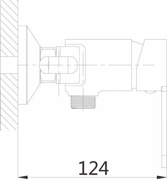 Гигиенический душ со смесителем Shevanik S8105-1