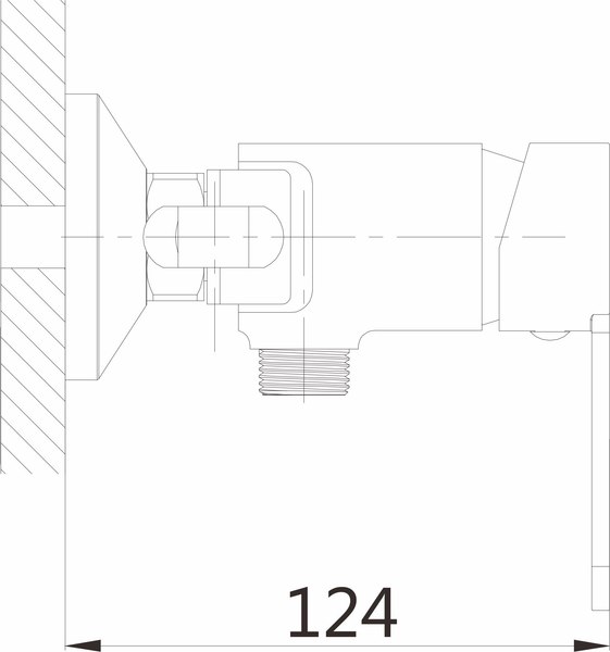 Гигиенический душ со смесителем Shevanik S8105H-1