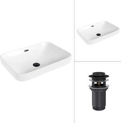 Умывальник Lauter 21441A + клапан 21190B - фото