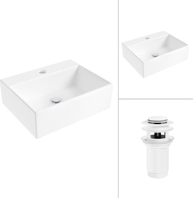 Умывальник Lauter 21344 + клапан 21190W - фото