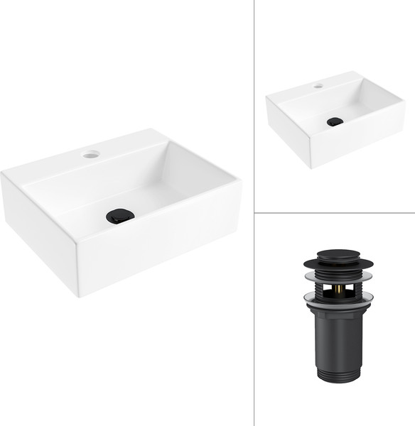 Умывальник Lauter 21344 + клапан 21190B - фото