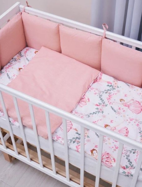 Бортик в кроватку Rant Меланж поплин / 142/2-20