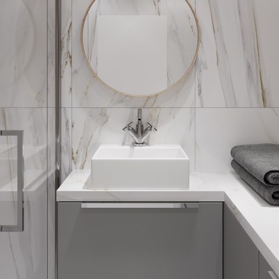 Умывальник Lauter 21344 + клапан 21190B + сифон 21635B