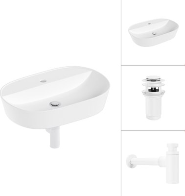 Умывальник Lauter 21460-60 + клапан 21190W + сифон 21635W - фото