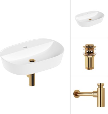 Умывальник Lauter 21460-60 + клапан 21190G + сифон 21635G - фото