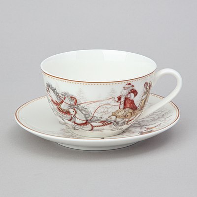 Чашка с блюдцем Lefard Морозко 85-2044