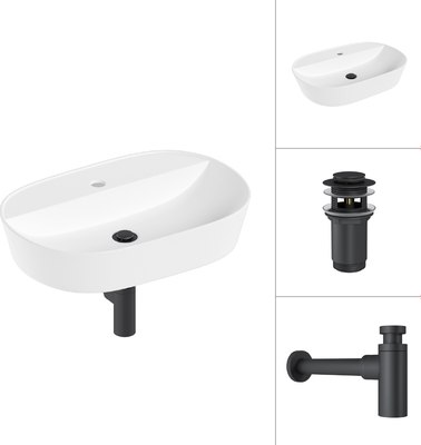 Умывальник Lauter 21460-60 + клапан 21190B + сифон 21635B - фото